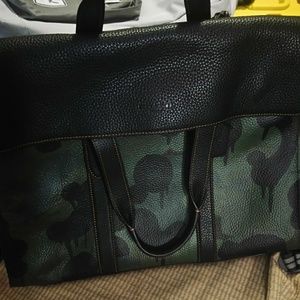 Coach  Men's Black Metropolitan Portfolio